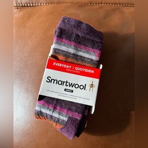 NWT Smartwool Striped Socks, Size Medium